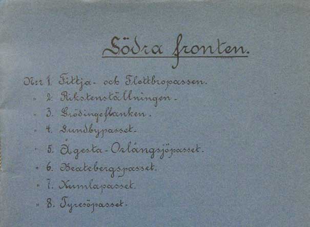 södra fronten